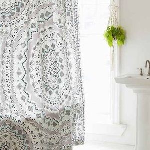 Plum and Bow Mia Medallion Shower Curtain